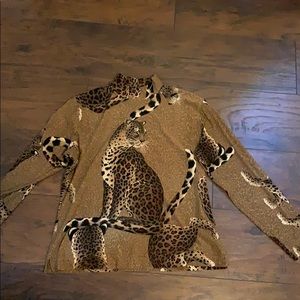 Cheetah shirt VERY soft